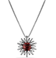 more images of david yurman 18mm pendant necklace with garnet