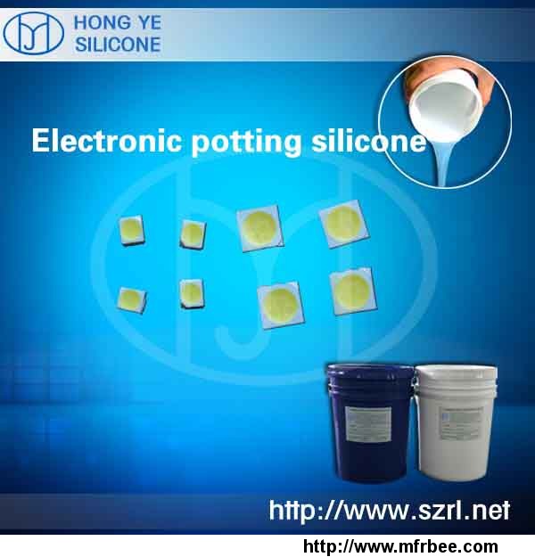 black_color_pcb_electronic_potting_silicone