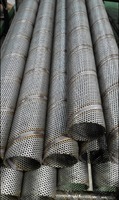 spiral welded center core filter frames perforated metal pipes
