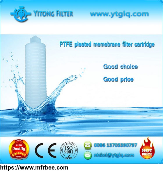 ptfe_pleated_membrane_filter_cartridge
