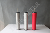 High efficiency compressed air filter element
