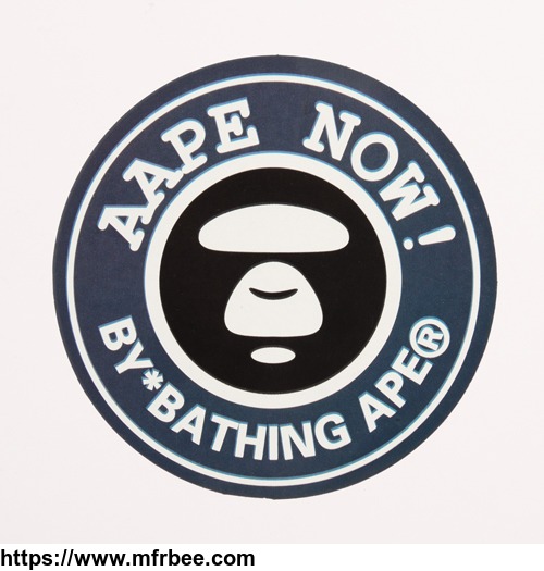 custom_circle_stickers_bathing_ape_cheap_stickers_customsticker_com_