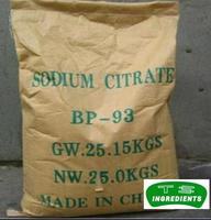 Acidulants use of sodium citrate Sodium Citrate