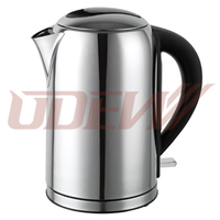 more images of Cordless Stainless Steel Electric Kettle 1.7L Water Boiler