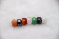 more images of Natural Gemstones with Large Hole Size Round  Beads