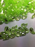 glass beads with leaf shape by original factory