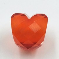 more images of Faceted Glass Beads Fit for DIY Charm Shape Of Love