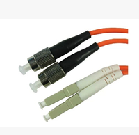 Multi mode LC-FC (PC/UPC) patch cord(duplex)