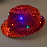LED Colorful Cowboy Hat
