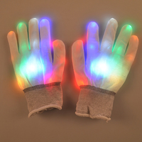 Seven-Color Flashing Gloves