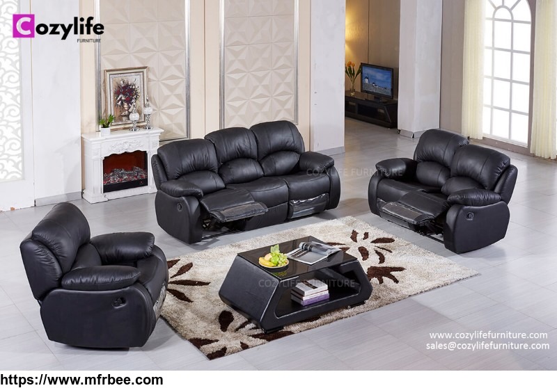 manual_or_electric_lift_black_leather_recliner_sofa