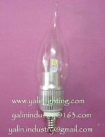 more images of E12 LED Candelabra bulb, E14 SMD candle light, 3W lamp chandelier