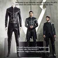 ManLuYunXiao Inhumans Black Blot Cosplay Costume For Men Custom Made