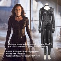 ManLuYunXiao Green Arrow 5 Black Canary Cosplay Costume Laurel Lance Outfit
