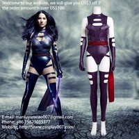 more images of ManLuYunXiao X Men Apocalypse Psylocke Cosplay Costume jumpsuit custom made