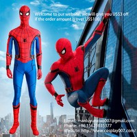 ManLuYunXiao The Spider Man Cosplay Costume Jumpsuit For Men Custom Made