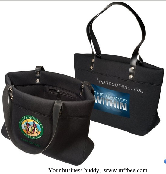 customized_neoprene_executive_handbag_tote_bag