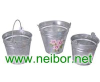 galvanized steel bucket,metal bucket,ash bucket,fire bucket