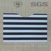 Durable 0.1mm thickness water proofing ID card holder RFID protection