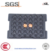 more images of Customized shape anti-static ESD plastic PP paking tray