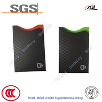 more images of Customized 0.1mm thickness tear-resistant card holder RFID protection