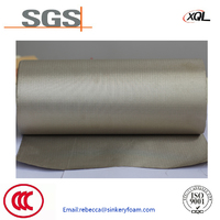 Black silver fiber rfid blocking shielding conductive fabric