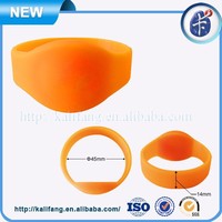 rfid wristbands for events Silicone 13.56mhz RFID Wristband