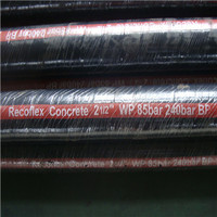Textile Cord/Wires Spiral Mul Rubber Concrete Pump Hose