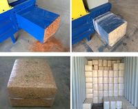 Automatic Rice Husk Baler with CE