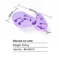 more images of Musical Note Silicone Ice Cube Tray