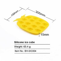 more images of Pineapple Silicone Ice Cube Tray