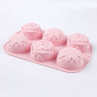 more images of Silicone Rose Cake Mold