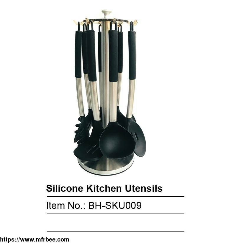 silicone_utensils_with_stainless_steel_handle