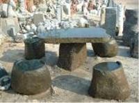 more images of Garden Stone Table And Bench