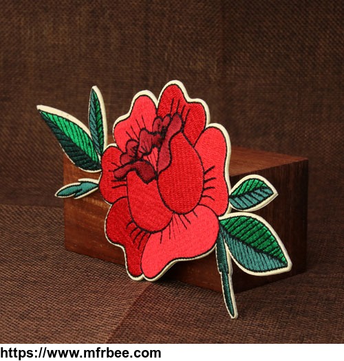 custom_embroidered_patches_flower_embroidered_patches