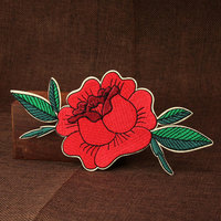 more images of Custom Embroidered Patches | Flower Embroidered Patches