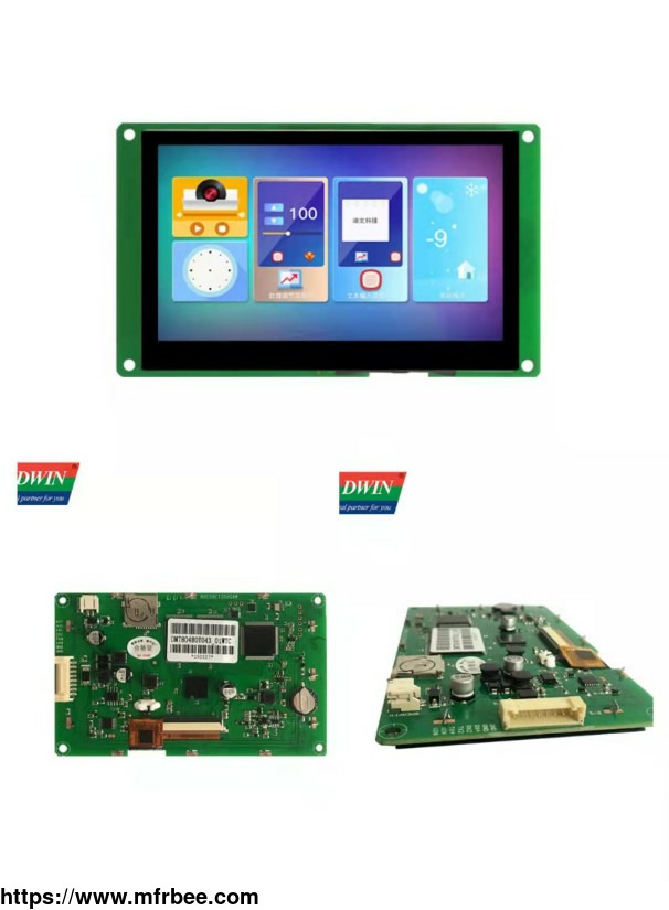 dwin_4_3_inch_800_480_hmi_display_touch_screen_lcd_panel_smart_screen_tft_lcd_display_for_industrial_grade