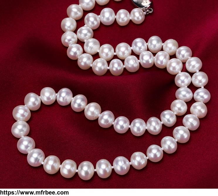 925_sliver_freshwater_nearly_circular_pearl_necklace