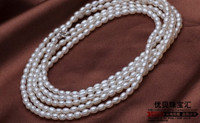 925  Sliver  freshwater pearl  ribbon-C bracelet