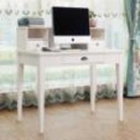 Home Office Furniture,Urban Style Living Functional Claire Desk with Hutch 42IN Wide