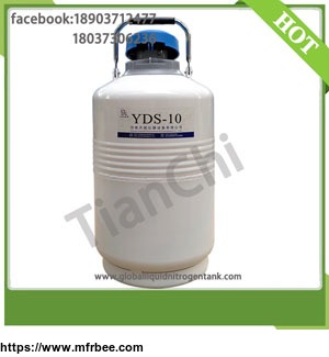 new_liquid_nitrogen_tank_10l_with_lock_cover_canisters_two_year_warranty