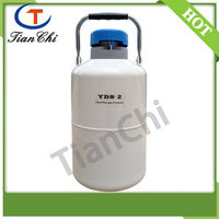 Cryogenic Liquid nitrogen tank 2L with straps 3 Ccanisters factory outlet