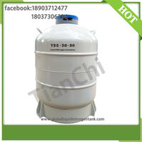 Cryogen Container 50 Liter 80mm Caliber With Straps Carry Bag