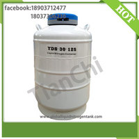 TIANCHI Cryogen Container 30 Liter 125mm Caliber Nitrogen Tank Price