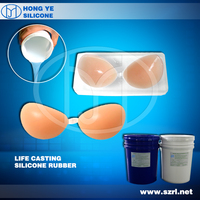 Liquid life casting silicone rubber
