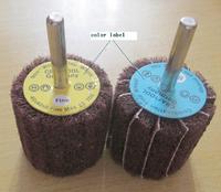 more images of flap wheel with male thread shaft
