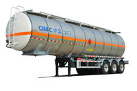 Factory Directly 40KL Liquid Tanker stainless steel Thermal Food Tanker