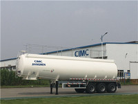China 6x4 35KL Palm Oil Tanker with tri-axle
