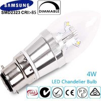 4w LED B22 Bayonet Bulbs & Dimmable B22 LED Lamps