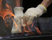 more images of SeeWay M400 long sleeve heat resistant industrial working gloves